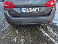 Begagnad Peugeot 308 SW 110 HK (80 kW) 2016 Grå metallic Kombi