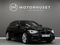 Begagnad BMW 118 M Sport 143 HK (105 kW) 2015 Svart Halvkombi