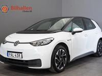 Begagnad VW ID.3 Pro Performance 150 kW (204 HK) 2021 Vit Halvkombi