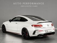 Begagnad Mercedes C63S AMG 640 HK (470 kW) 2020 Vit Sportkupé