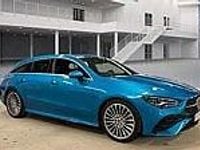 Begagnad Mercedes CLA200 Shooting Brake Advanced Plus 163 HK (119 kW) 2024 Blå Kombi