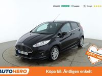 Begagnad Ford Fiesta Titanium 101 HK (74 kW) 2017 Svart Sedan