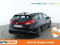 Begagnad Honda Civic Elegance 143 HK (105 kW) 2015 Svart Kombi