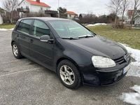 Begagnad VW Golf VI Design 105 HK (77 kW) 2008 Svart Halvkombi
