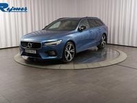 Begagnad Volvo V90 R-Design 303 HK (222 kW) 2019 Blå Kombi