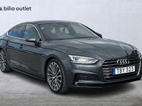 begagnad Audi A5 Sportback 2.0 TFSI quattro 2.0 TFSI quattro S-Line 252hk Drag P-värm 2017 Grå