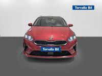 Begagnad Kia Ceed Advance 141 HK (103 kW) 2021 Röd Halvkombi