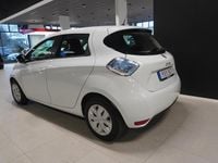 Begagnad Renault Zoe Life 67 kW (92 HK) 2018 Vit Halvkombi