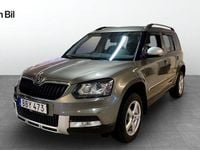 Begagnad Skoda Yeti 140 HK (102 kW) 2015 Grön SUV