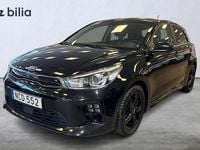 Begagnad Kia Rio GT-Line 121 HK (88 kW) 2018 Svart Halvkombi