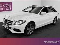 begagnad Mercedes C220 C220 BenzT Värmare Sensorer Navi Drag 2015, Kombi