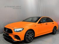Begagnad Mercedes E220 AMG 194 HK (142 kW) 2021 Svart Sedan