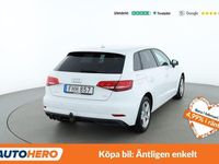 Begagnad Audi A3 Proline 151 HK (111 kW) 2018 Vit Sedan
