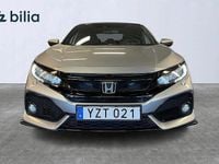 Begagnad Honda Civic 184 HK (135 kW) 2017 Silver Halvkombi