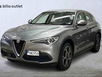 Begagnad Alfa Romeo Stelvio 2018 Grå SUV