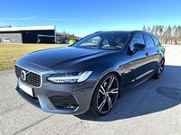 begagnad Volvo V90 D5 AWD R- Design, Panorama, B&W, 235 hk /VAT/MOMS