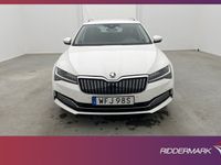 begagnad Skoda Superb iV Plug-in 218hk Business Cockpit Värm GPS Drag