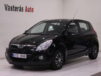Begagnad Hyundai i20 Premium 78 HK (57 kW) 2012 Svart Halvkombi