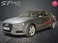 Begagnad Audi A3 150 HK (110 kW) 2017 Grå metallic Sedan