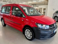 begagnad VW Caddy Maxi Life 7sits AdaptivFh Värmare NAV 2019, Minibuss