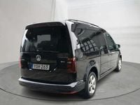 Begagnad VW Caddy Maxi Life Life 150 HK (110 kW) 2018 Svart Minibuss