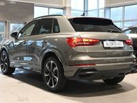 begagnad Audi Q3 40 TDI quattro 200hk S-Line Pano B&O Värmare Drag 19"