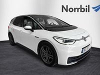 Begagnad VW ID.3 Edition 150 kW (204 HK) 2020 Vit Halvkombi
