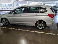 begagnad BMW 218 Gran Tourer Luxury Line 7-sits skinn