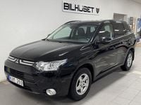Begagnad Mitsubishi Outlander 150 HK (110 kW) 2013 Svart SUV