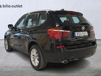 Begagnad BMW X3 184 HK (135 kW) 2014 Svart SUV