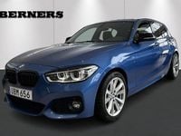 Begagnad BMW 120 M Sport 186 HK (136 kW) 2019 Blå Halvkombi