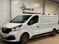 begagnad Renault Trafic Skåpbil Leasbar/Moms D-Värm 3sits Lång Inredd