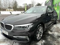 Begagnad BMW 520 Luxury Line 190 HK (139 kW) 2017 Brun Sedan