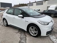 Begagnad VW ID.3 Pro Performance 150 kW (204 HK) 2021 Vit Halvkombi
