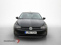 Begagnad VW Polo 95 HK (69 kW) 2019 Svart Halvkombi