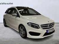 begagnad Mercedes B200 d GLB AMG 136hk Pano Navi Drag Carplay 2018 Vit