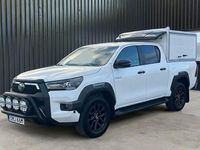 Begagnad Toyota HiLux 204 HK (150 kW) 2022 Vit Pickup