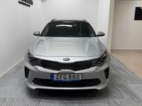 Begagnad Kia Optima GT-Line 141 HK (103 kW) 2018 Grå Kombi