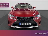 begagnad Lexus RC300h 2.5 Hybrid Skinn B-Kamera HELG 2018, Sportkupé