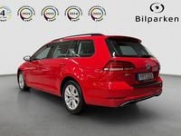 Begagnad VW Golf VII 110 HK (80 kW) 2017 Röd Kombi