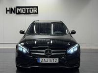 Begagnad Mercedes C220 AMG line 170 HK (125 kW) 2017 Svart Kombi