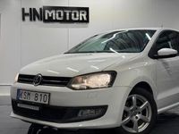 Begagnad VW Polo 90 HK (66 kW) 2010 Vit Halvkombi