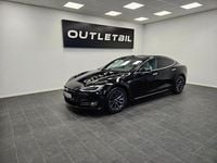 Begagnad Tesla Model S Long Range AWD 311 kW (423 HK) 2019 Svart Halvkombi