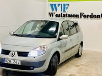 Begagnad Renault Grand Scénic II 135 HK (99 kW) 2004 Ljusgrå Minibuss