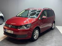 Begagnad VW Touran 150 HK (110 kW) 2013 Röd Minibuss