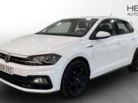 Begagnad VW Polo 95 HK (69 kW) 2018 Vit Halvkombi