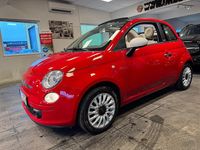 Begagnad Fiat 500C Pop 69 HK (50 kW) 2012 Röd Cab