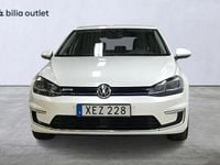 Begagnad VW e-Golf 100 kW (136 HK) 2018 Vit Halvkombi