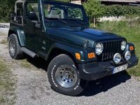 Begagnad Jeep Wrangler 177 HK (130 kW) 2004 Grön SUV