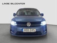 Begagnad VW Caddy 102 HK (75 kW) 2016 Blå Minibuss